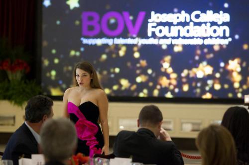 Nicola Said in BOV Joseph Calleja Foundation Patron's Gala Dinner, Corinthia Hotel Malta