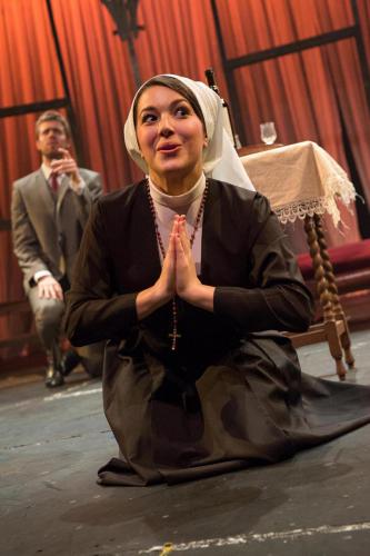 Nicola Said as Norina & Josep Ramon-Olivé as Malatesta (Don Pasquale, Guildhall Opera Scenes) ©Tim Holt