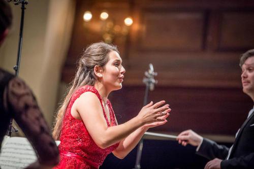 Nicola Said & Jonathan Bloxham conducting the Northern Chords Festival Orchestra at the Europe Concert Day, St. John's Smith Square © Jamie Smith
